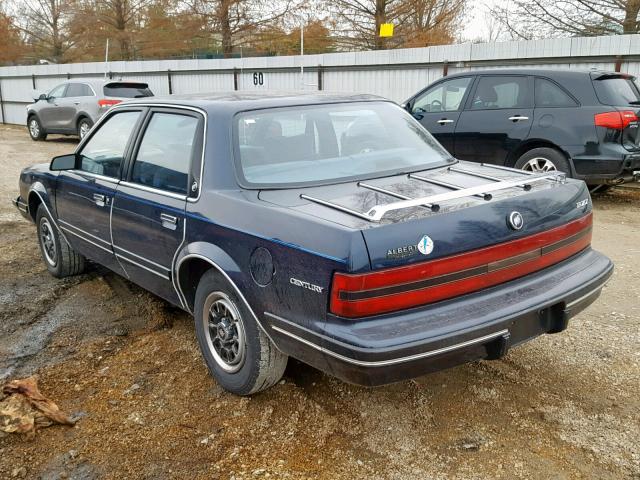 1G4AG54N4N6459020 - 1992 BUICK CENTURY SP BLUE photo 3