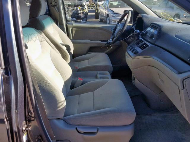 5FNRL38276B052242 - 2006 HONDA ODYSSEY LX GRAY photo 5