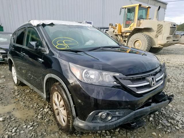 5J6RM4H73DL006099 - 2013 HONDA CR-V EXL BLACK photo 1