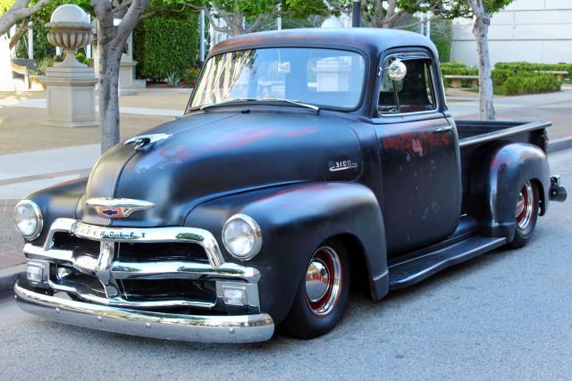 H54A011035 - 1954 CHEVROLET 3100 BLACK photo 2