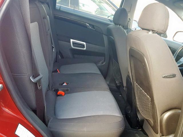 3GNAL2EK0DS536325 - 2013 CHEVROLET CAPTIVA LS 红色 照片 6