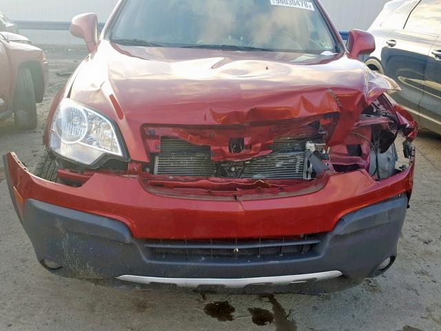 3GNAL2EK0DS536325 - 2013 CHEVROLET CAPTIVA LS 红色 照片 7