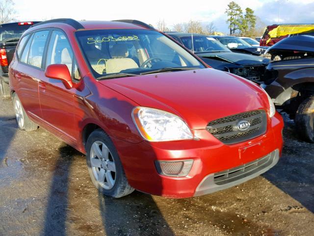 KNAFG526487155784 - 2008 KIA RONDO LX RED photo 1