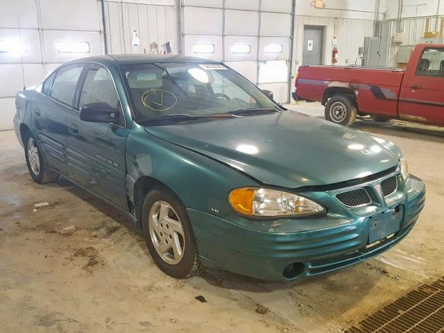 1G2NE52E2XM877982 - 1999 PONTIAC GRAND AM S GREEN photo 1