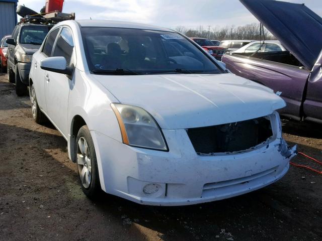 3N1AB61E59L628604 - 2009 NISSAN SENTRA 2.0 WHITE photo 1