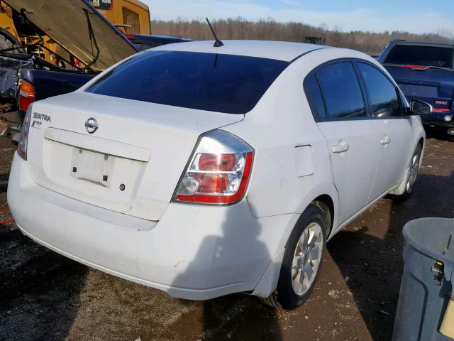 3N1AB61E59L628604 - 2009 NISSAN SENTRA 2.0 WHITE photo 4