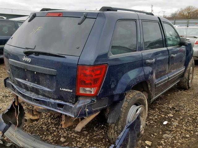 1J4GR48K85C694549 - 2005 JEEP GRAND CHER BLUE photo 4