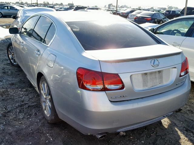 JTHBH96S965012088 - 2006 LEXUS GS GENERAT SILVER photo 3