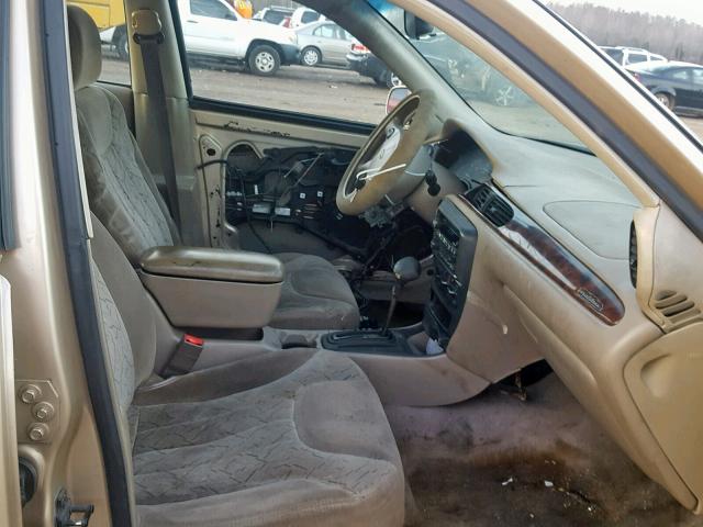 1G1NE52J92M618738 - 2002 CHEVROLET MALIBU LS Qəhvəyi foto 5