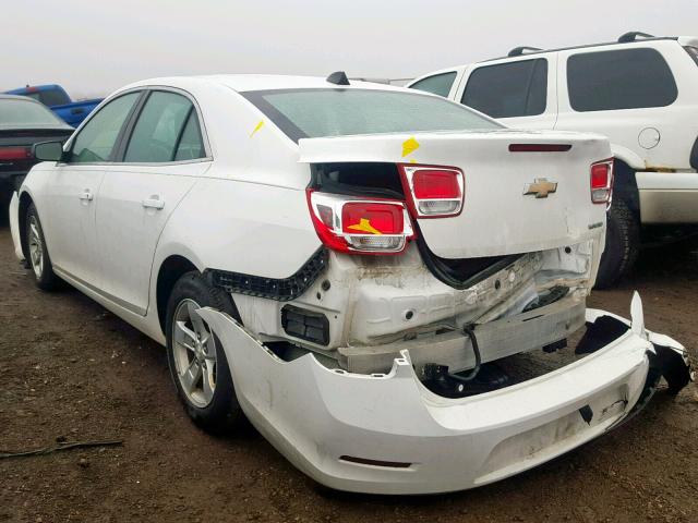 1G11B5SA4DF212526 - 2013 CHEVROLET MALIBU LS WHITE photo 3