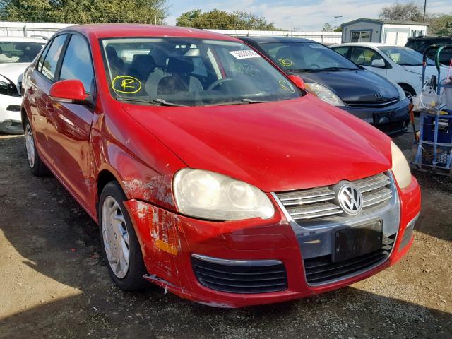 3VWPG71K27M189080 - 2007 VOLKSWAGEN JETTA 2.5 RED photo 1