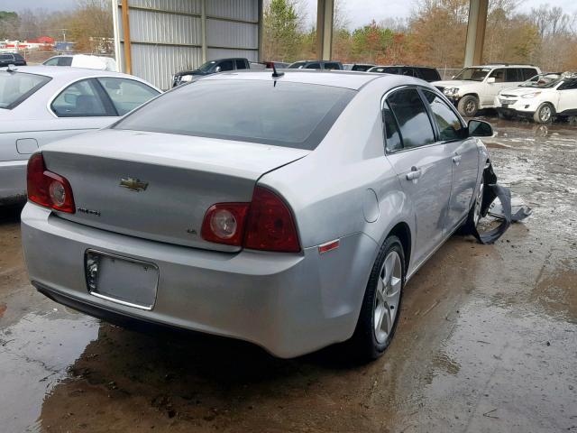 1G1ZG57B28F235203 - 2008 CHEVROLET MALIBU LS GRAY photo 4