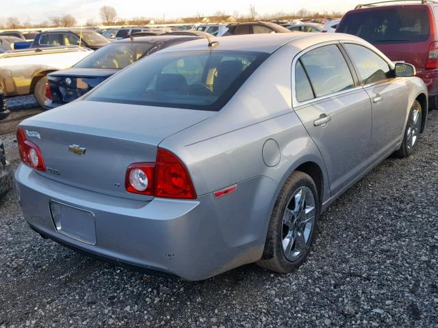 1G1ZH57B88F155093 - 2008 CHEVROLET MALIBU 1LT GRAY photo 4