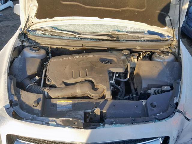 1G1ZH57B88F155093 - 2008 CHEVROLET MALIBU 1LT GRAY photo 7