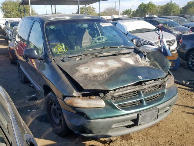 2B4GP25R5WR588048 - 1998 DODGE CARAVAN GREEN photo 1