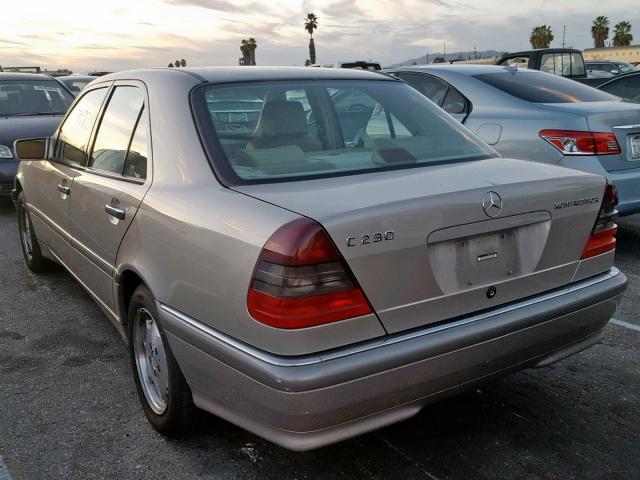 WDBHA24G9XA719978 - 1999 MERCEDES-BENZ C 230 BEIGE photo 3