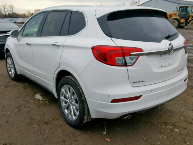 LRBFXDSA8HD012323 - 2017 BUICK ENVISION E WHITE photo 3