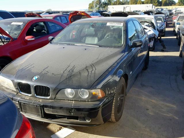 WBADN63422GM74737 - 2002 BMW 540 I AUTO BLACK photo 2