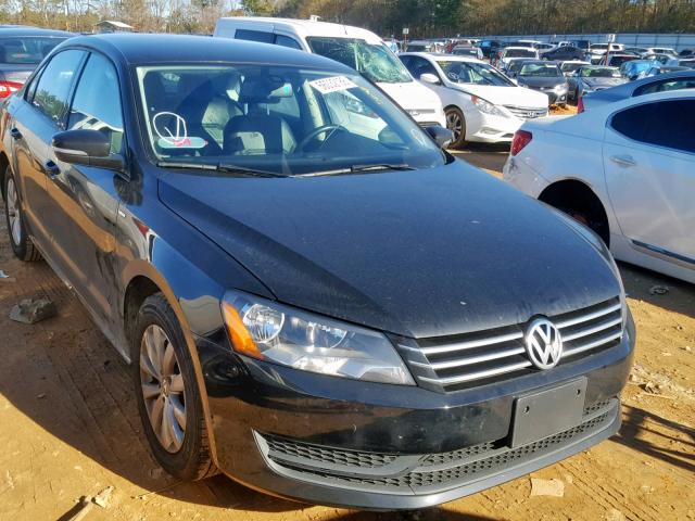 1VWAS7A3XEC112632 - 2014 VOLKSWAGEN PASSAT S BLACK photo 9