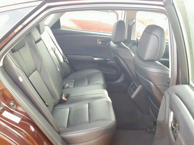 4T1BK1EBXJU285752 - 2018 TOYOTA AVALON XLE MAROON photo 6