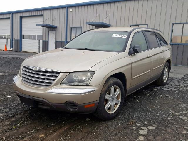 2C4GM68415R417833 - 2005 CHRYSLER PACIFICA T GOLD photo 2