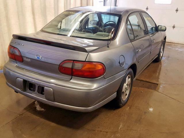 1G1NE52J33M657942 - 2003 CHEVROLET MALIBU LS GRAY photo 4