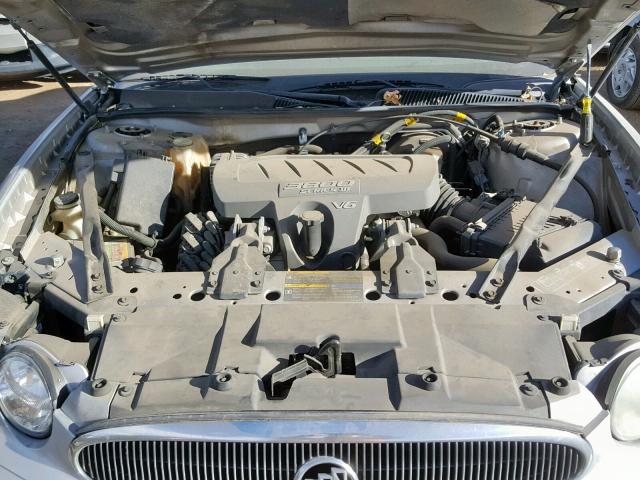 2G4WD532051209478 - 2005 BUICK LACROSSE C SILVER photo 7