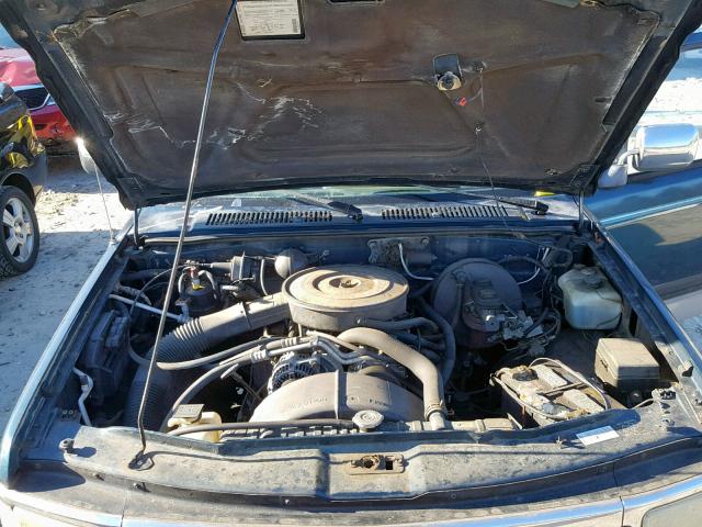 1B7GL23X3SS144353 - 1995 DODGE DAKOTA GREEN photo 7