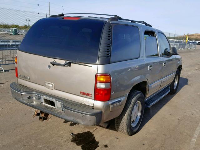 1GKEK13T41J121741 - 2001 GMC YUKON GOLD photo 4