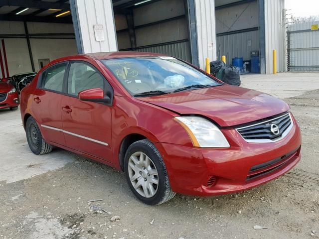 3N1AB6AP2BL630155 - 2011 NISSAN SENTRA 2.0 RED photo 1