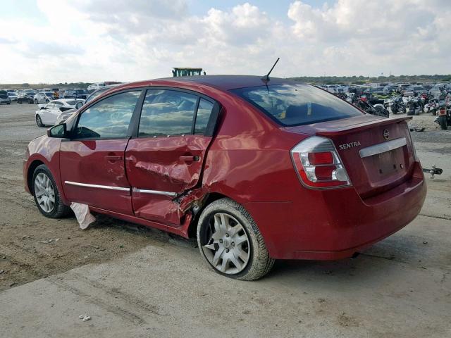 3N1AB6AP2BL630155 - 2011 NISSAN SENTRA 2.0 RED photo 3