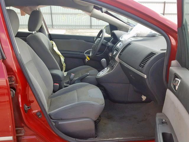 3N1AB6AP2BL630155 - 2011 NISSAN SENTRA 2.0 RED photo 5