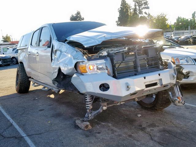 1GTG5BE33F1122062 - 2015 GMC CANYON SLE SILVER photo 1