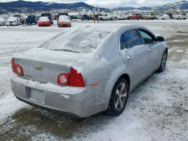 1G1ZC5E02CF371272 - 2012 CHEVROLET MALIBU 1LT ვერცხლისფერი ფოტო 4