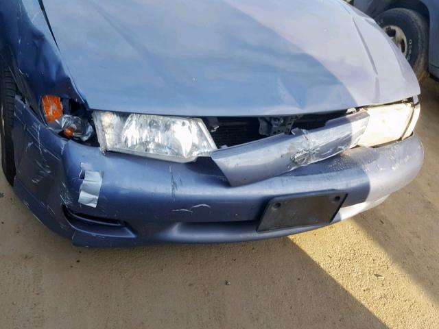 1N4AB41D9XC714151 - 1999 NISSAN SENTRA BAS BLUE photo 9