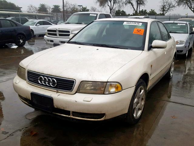 WAUED68D2WA002854 - 1998 AUDI A4 2.8 QUA BEIGE photo 2