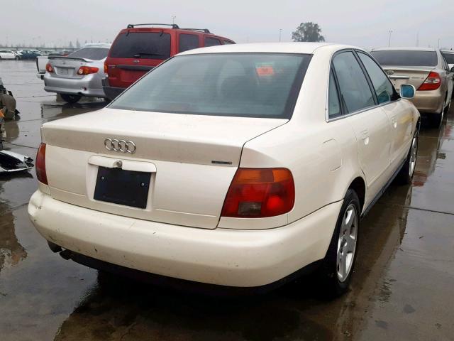 WAUED68D2WA002854 - 1998 AUDI A4 2.8 QUA BEIGE photo 4