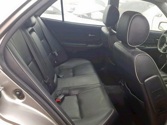 JTHBD192130073985 - 2003 LEXUS IS 300 SILVER photo 6