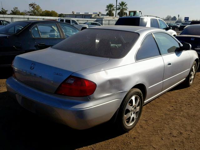 19UYA42591A013147 - 2001 ACURA 3.2CL SILVER photo 4