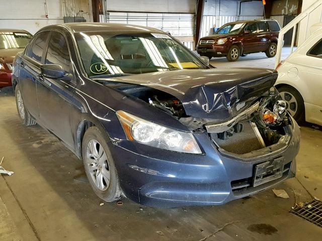 1HGCP2F45BA104626 - 2011 HONDA ACCORD LXP BLUE photo 1