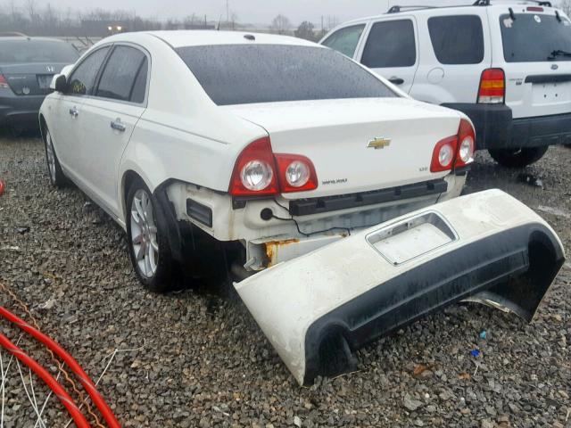 1G1ZK577X8F238019 - 2008 CHEVROLET MALIBU LTZ WHITE photo 3