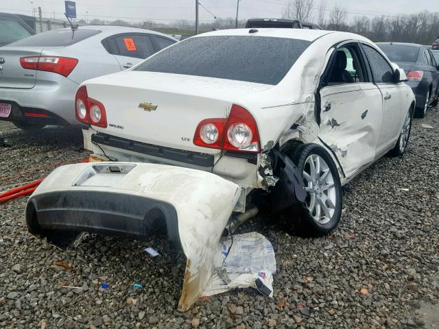 1G1ZK577X8F238019 - 2008 CHEVROLET MALIBU LTZ WHITE photo 4