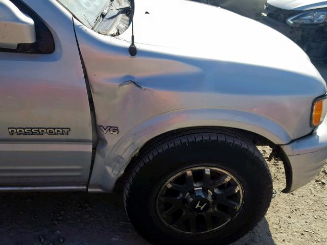 4S6CK58W324403238 - 2002 HONDA PASSPORT E 银色 照片 9