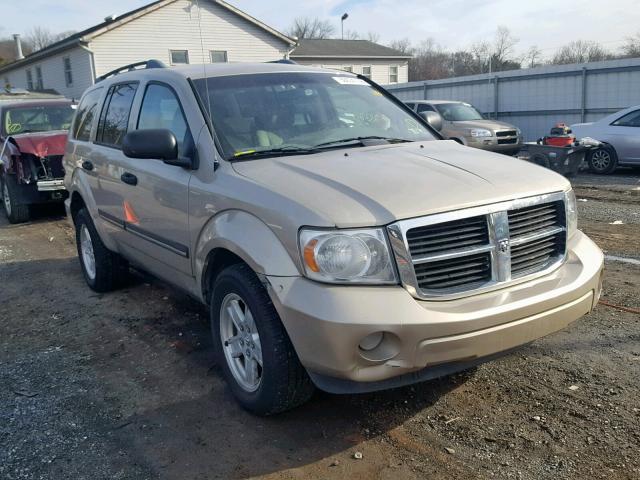 1D8HB48N08F150320 - 2008 DODGE DURANGO SL TAN photo 1