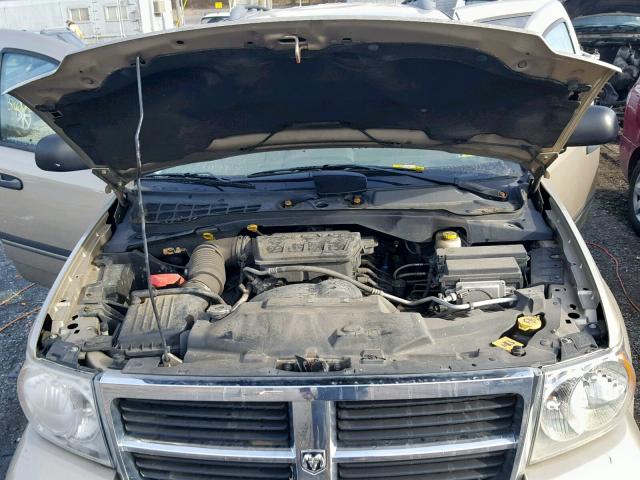 1D8HB48N08F150320 - 2008 DODGE DURANGO SL TAN photo 7