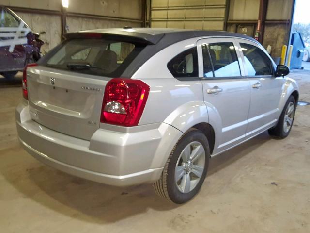 1B3CB4HA6AD602165 - 2010 DODGE CALIBER SX SILVER photo 4