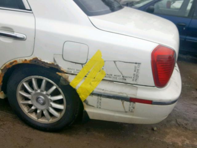 KMHFU45E65A425519 - 2005 HYUNDAI XG 350 WHITE photo 9