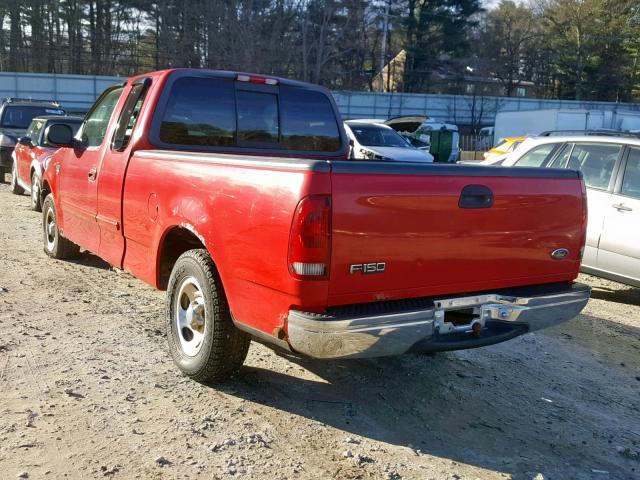 1FTRX17W0XNB27220 - 1999 FORD F150 RED photo 3