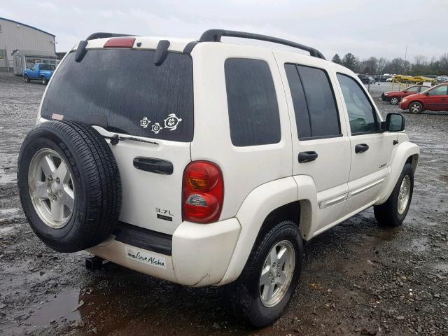 1J4GL58K84W222467 - 2004 JEEP LIBERTY LI WHITE photo 4