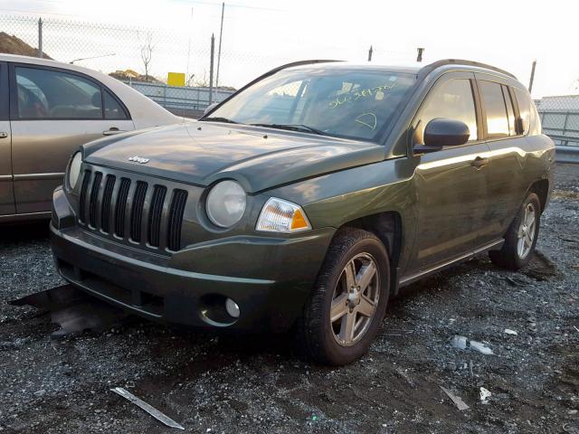 1J8FT47W87D118473 - 2007 JEEP COMPASS GREEN photo 2